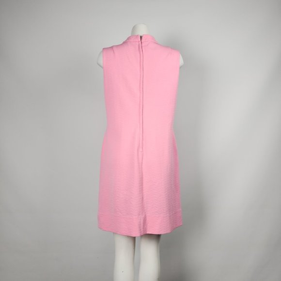 Vintage Pink Sleeveless Dress - Picture 8 of 11